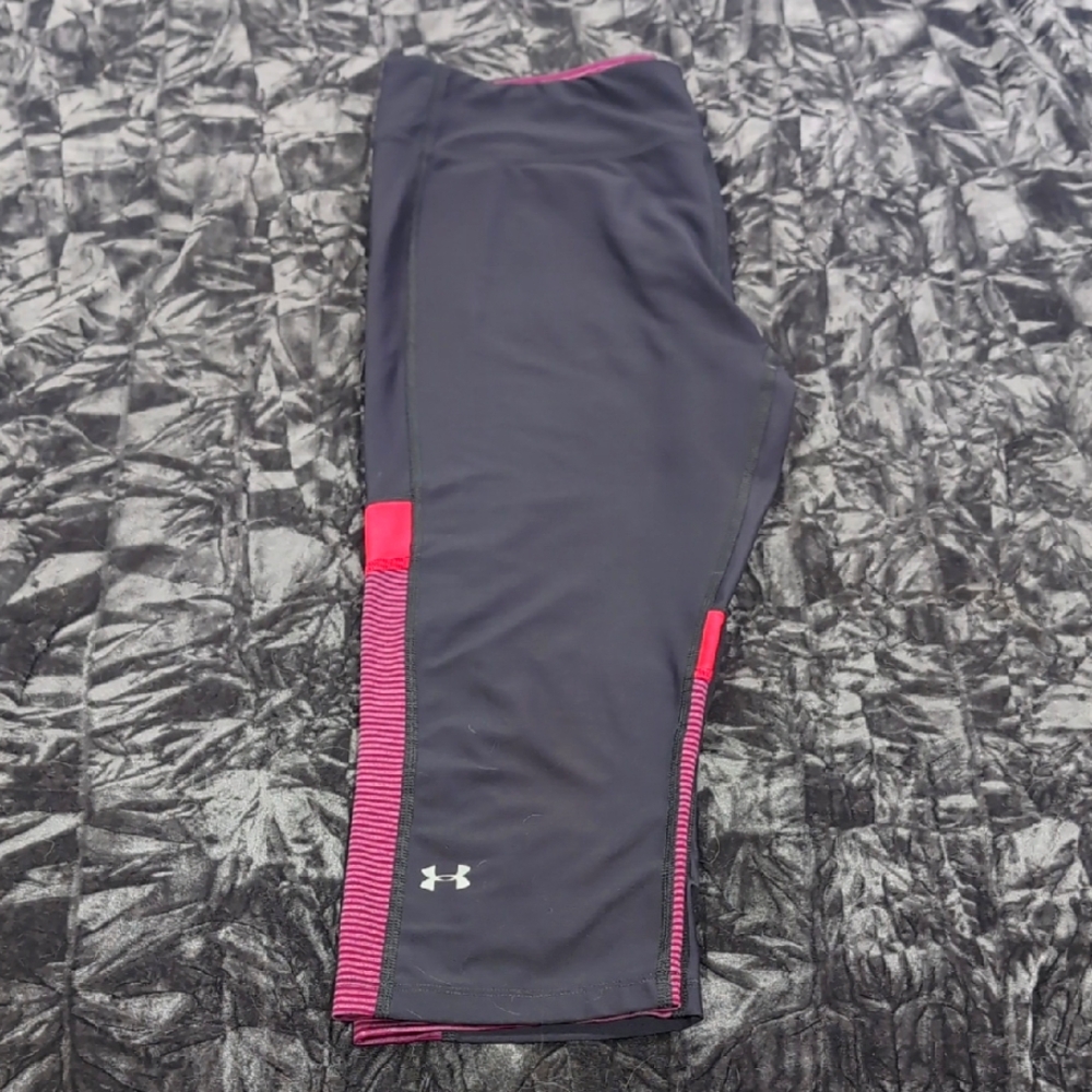 UA XL Gray Crop Leggings